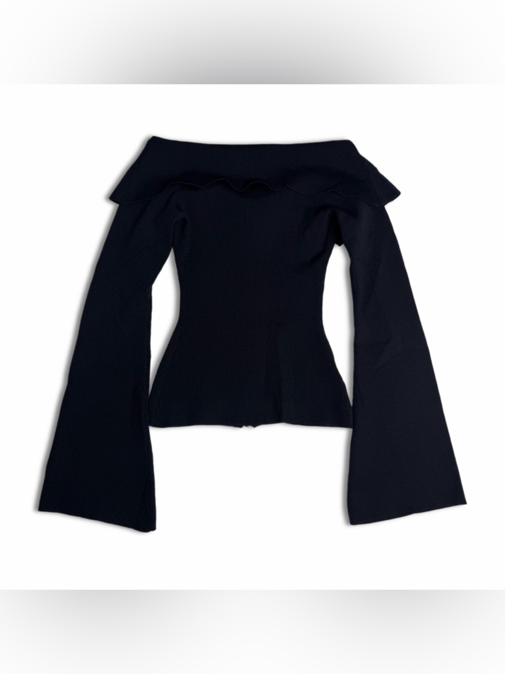 NWT Dolls Kill Sugar Thrillz Bowtie Zip Up Ribbed Cardigan - Picture 11 of 11